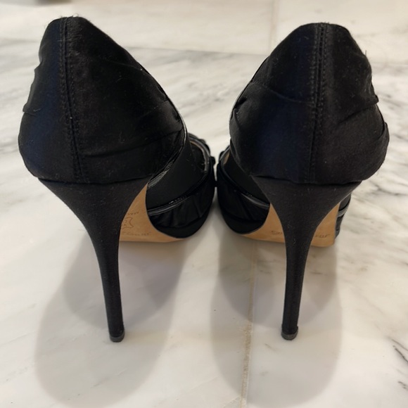 Jimmy Choo Peep Toe Pumps - Picture 3 of 6